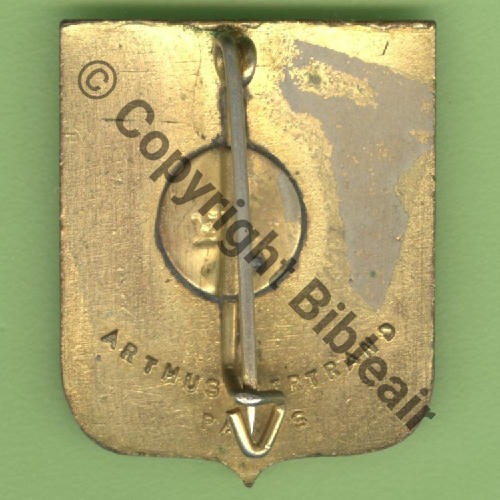 A1067 1956+ ET.1.64 BEARN EVREUX  AB+Bol Poinconne Dos lisse SNH 30x24mm Src.Y.GENTY 20Eur (x3) 